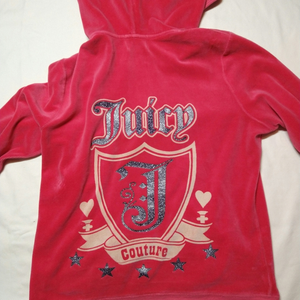 Juicy Couture velour zip up